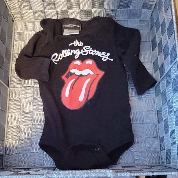 Other - Rolling Stones Black Baby Onesie
